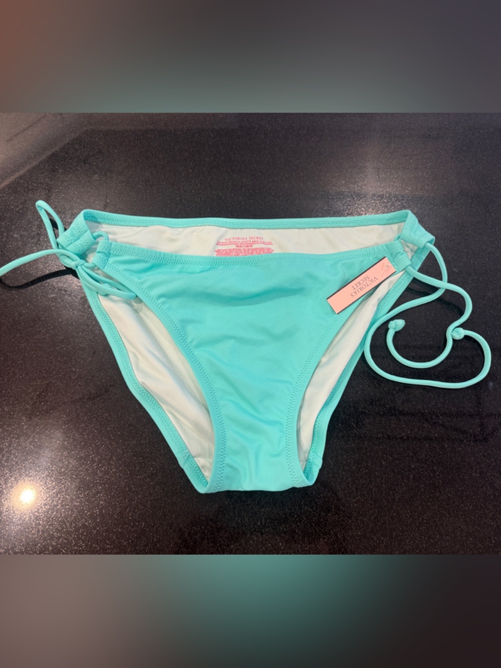 Victoria's Secret Turquoise String Bikini Bottoms